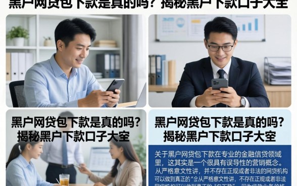 黑户网贷包下款是真的吗？揭秘黑户下款口子大全