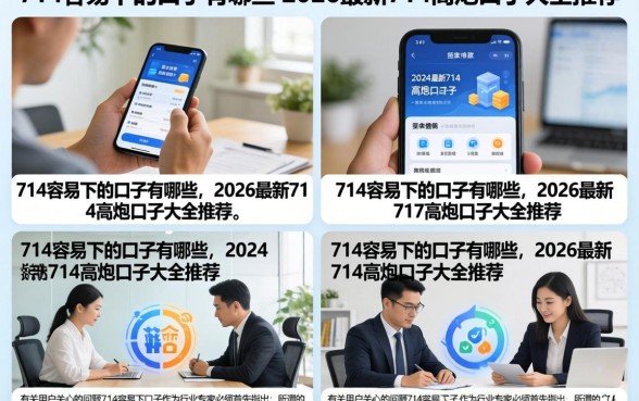 714容易下的口子有哪些，2026最新714高炮口子大全推荐