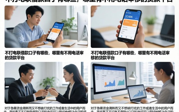 不打电联借款口子有哪些,哪里有不用电话审核的贷款平台