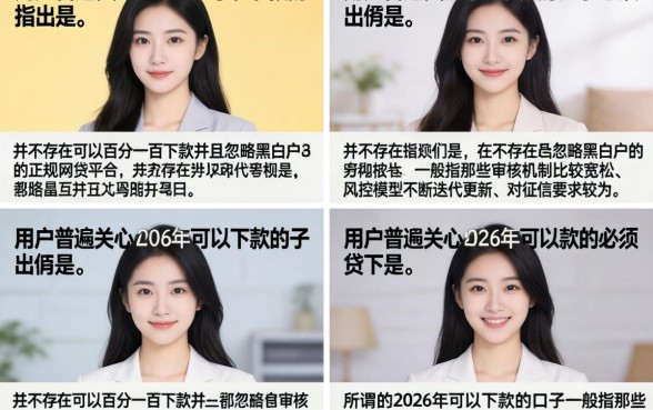 2026可以下款的口子有哪些？2026年还能下款的网贷平台推荐