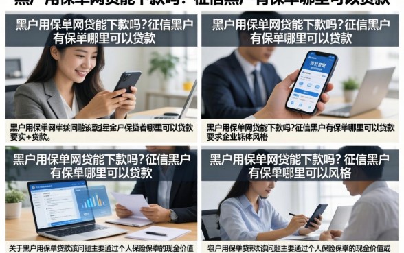 黑户用保单网贷能下款吗？征信黑户有保单哪里可以贷款
