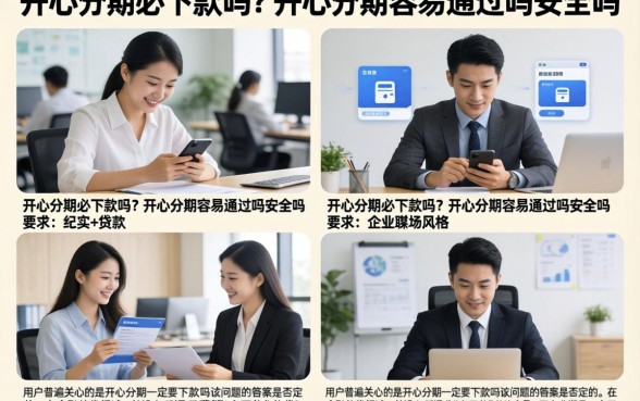 开心分期必下款吗？开心分期容易通过吗安全吗