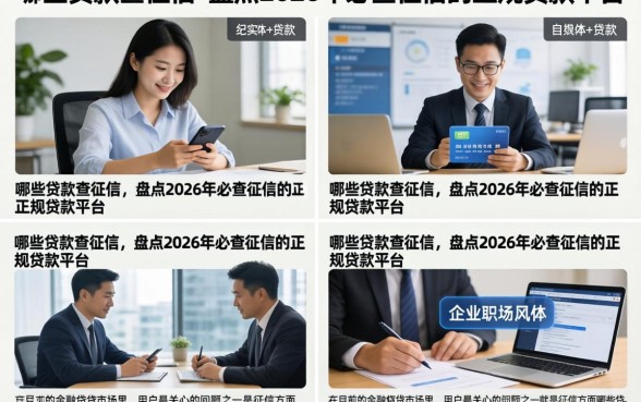 哪些贷款查征信，盘点2026年必查征信的正规贷款平台