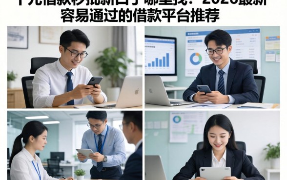 千元借款秒批新口子哪里找？2026最新容易通过的借款平台推荐