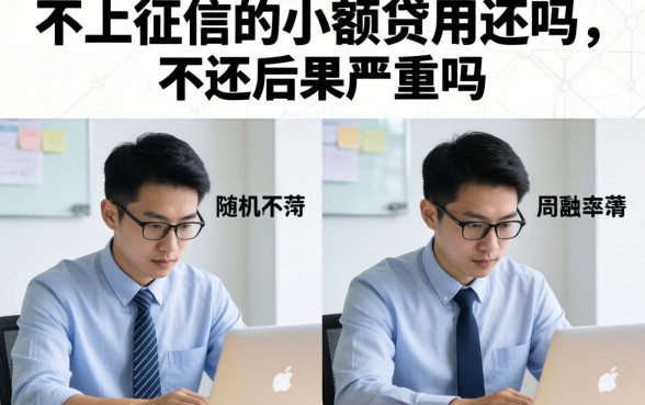 不上征信的小额贷用还吗，不还后果严重吗