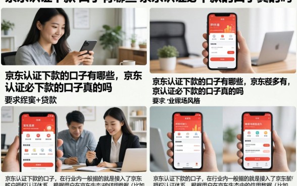 京东认证下款的口子有哪些，京东认证必下款的口子真的吗