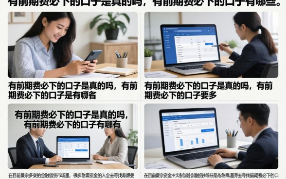 有前期费必下的口子是真的吗，有前期费必下的口子有哪些