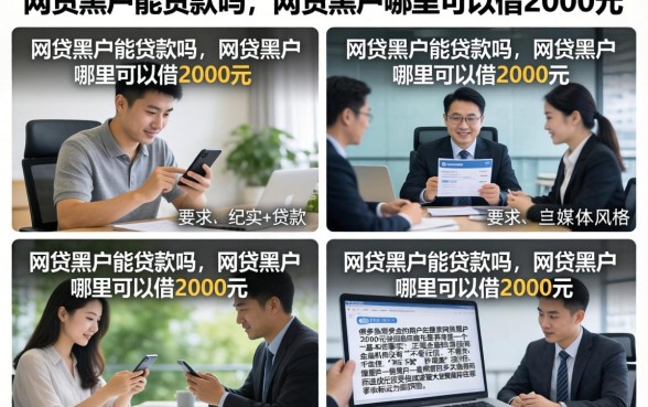 网贷黑户能贷款吗，网贷黑户哪里可以借2000元