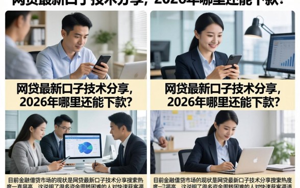 网贷最新口子技术分享，2026年哪里还能下款？