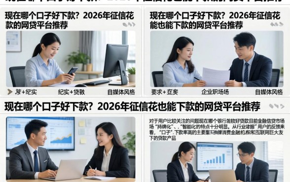 现在哪个口子好下款？2026年征信花也能下款的网贷平台推荐