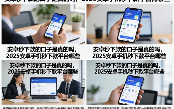 安卓秒下款的口子是真的吗，2026安卓手机秒下款平台有哪些