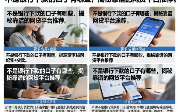 不是银行下款的口子有哪些，揭秘靠谱的网贷平台推荐