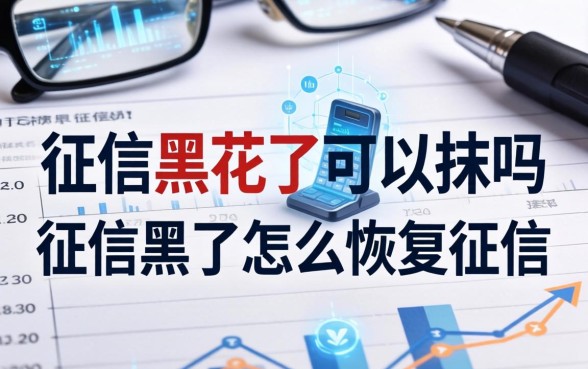 征信黑了怎么恢复征信