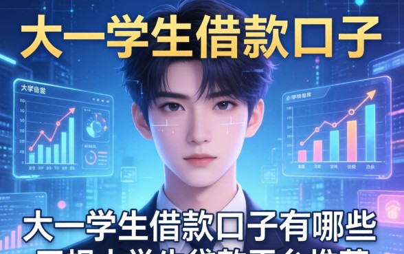 大一学生借款口子有哪些，正规大学生贷款平台推荐