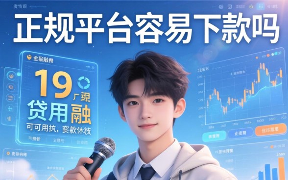 19岁可以用的贷款有哪些？正规平台容易下款吗