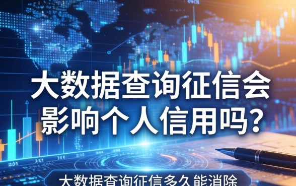 大数据查询征信会影响个人信用吗？大数据查询征信多久能消除