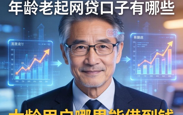 年龄大的网贷口子有哪些，大龄用户哪里能借到钱
