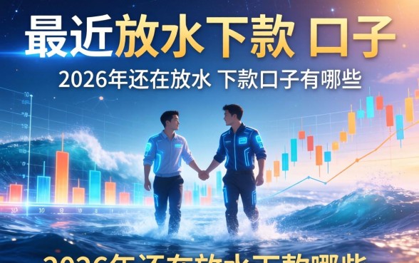 最近放水下款的口子有哪些，2026年还在放水的下款口子推荐