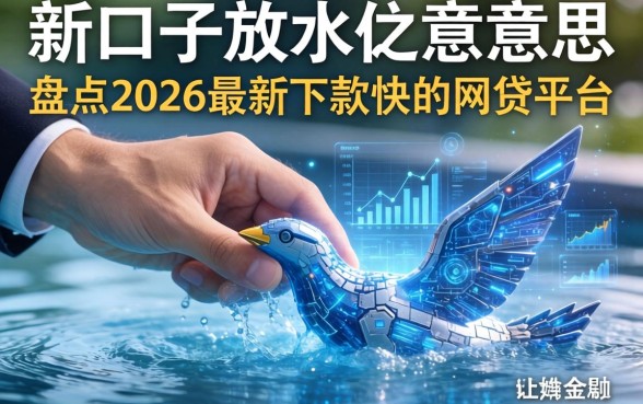 新口子放水什么意思？盘点2026最新下款快的网贷平台