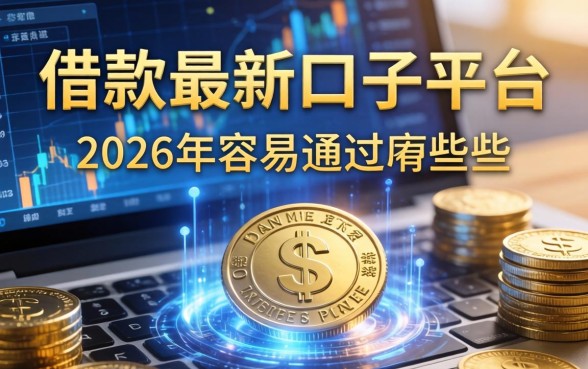 借款最新口子平台有哪些，2026年容易通过的平台推荐