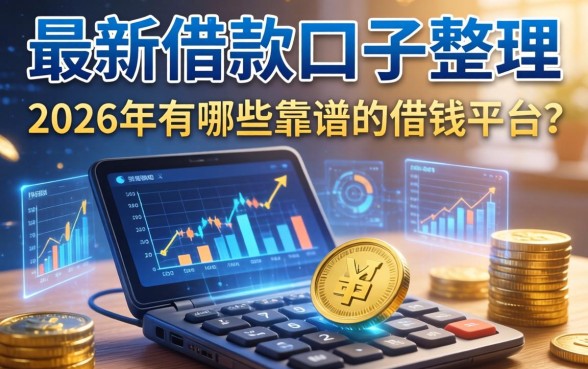 最新借款口子整理，2026年有哪些靠谱的借钱平台？