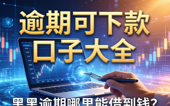 逾期可下款的口子大全，黑户逾期哪里能借到钱？
