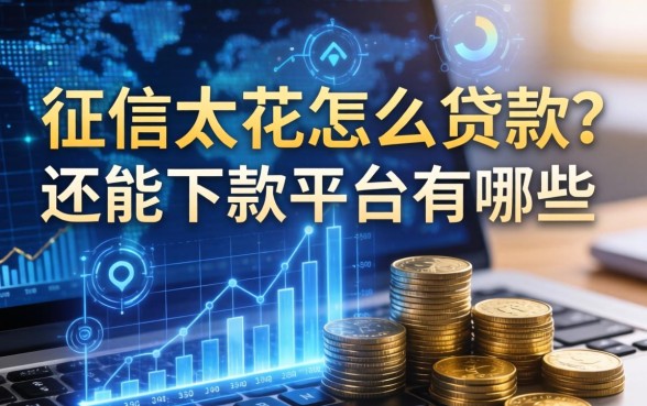 征信太花怎么贷款？还能下款的平台有哪些