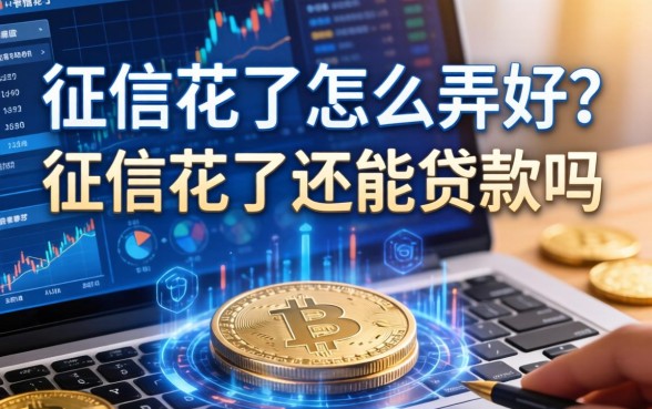 征信花了怎么弄好？征信花了还能贷款吗