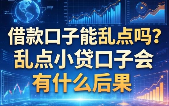 借款口子能乱点吗？乱点小贷口子会有什么后果