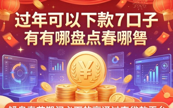 过年可以下款的口子有哪些？盘点春节期间必下的高通过率贷款平台
