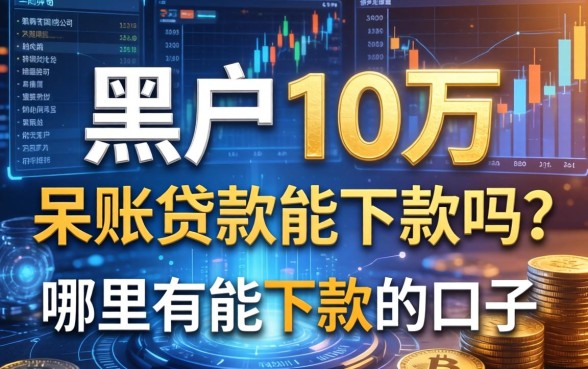 黑户10万呆账贷款能下款吗？哪里有能下款的口子？