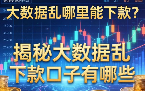 大数据乱哪里能下款？揭秘大数据乱的下款口子有哪些