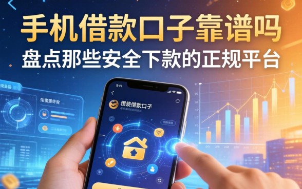 手机借款口子靠谱吗，盘点那些安全下款的正规平台