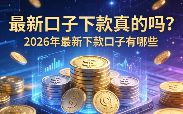最新口子下款真的吗？2026年最新下款口子有哪些