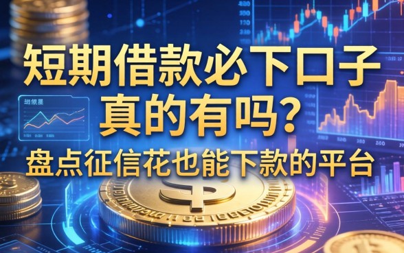 短期借款必下口子真的有吗？盘点征信花也能下款的平台