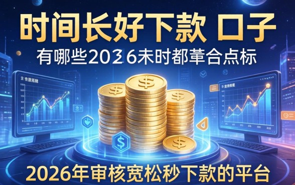 时间长好下款的口子有哪些，2026年审核宽松秒下款的平台推荐