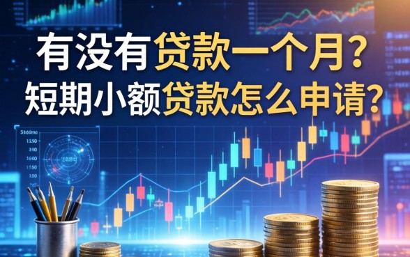 有没有贷款一个月的？短期小额贷款怎么申请？