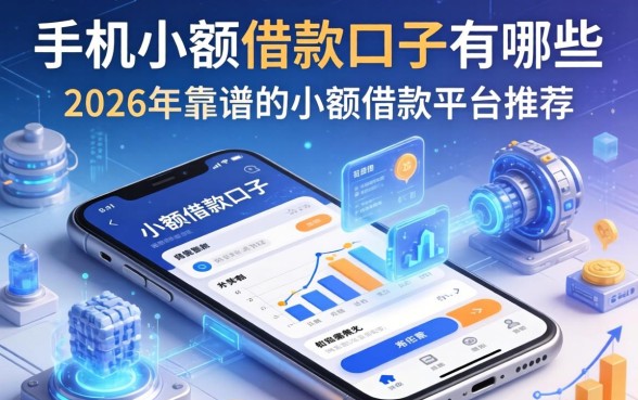 2026年靠谱的小额借款平台推荐