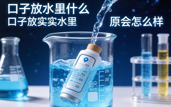 口子放水里实验是什么原理？口子放水里会怎么样