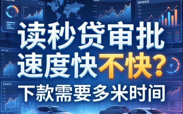 读秒贷审批速度快不快？下款需要多长时间