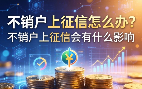 不销户上征信怎么办？不销户上征信会有什么影响