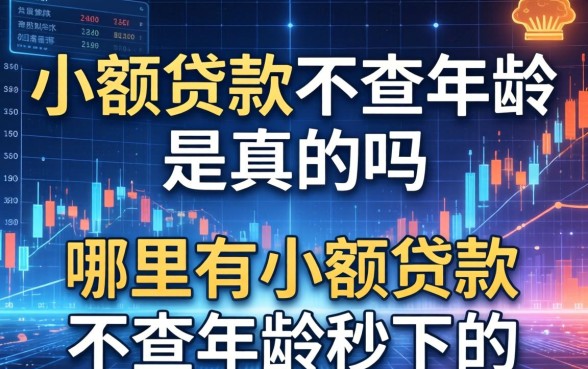 小额贷款不查年龄是真的吗,哪里有小额贷款不查年龄秒下的 哪里有小额贷款不查年龄秒下的