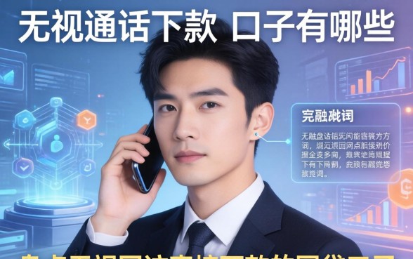 无视通话下款的口子有哪些，盘点无视回访直接下款的网贷口子