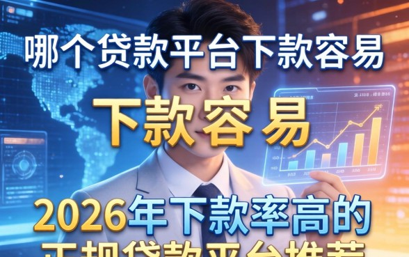 哪个贷款平台下款容易,2026年下款率高的正规贷款平台推荐 2026年下款率高的正规贷款平台推荐