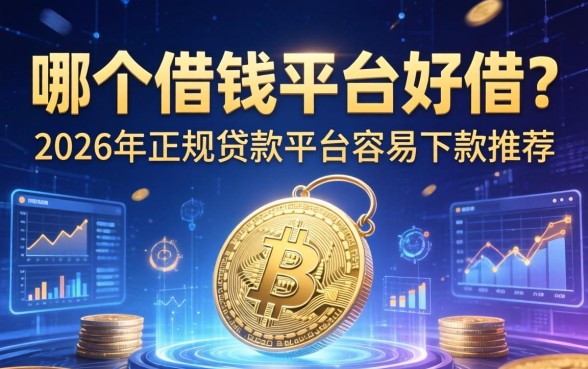 哪个借钱平台好借?2026年正规贷款平台容易下款推荐 2026年正规贷款平台容易下款推荐