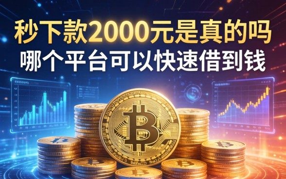 秒下款2000元是真的吗