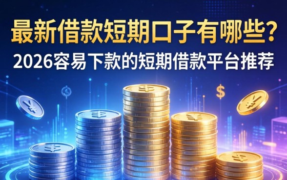 最新借款短期口子有哪些?2026容易下款的短期借款平台推荐 2026容易下款的短期借款平台推荐