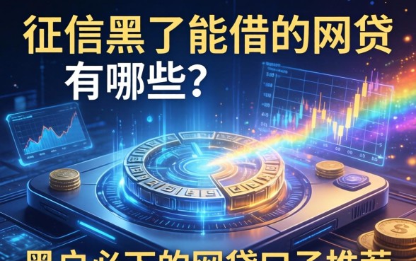 征信黑了能借的网贷有哪些？黑户必下的网贷口子推荐