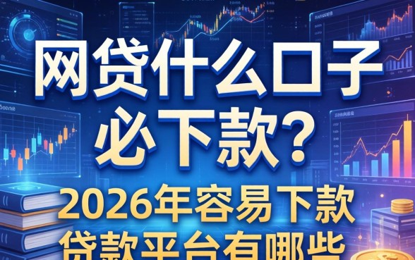 网贷什么口子必下款？2026年容易下款的贷款平台有哪些
