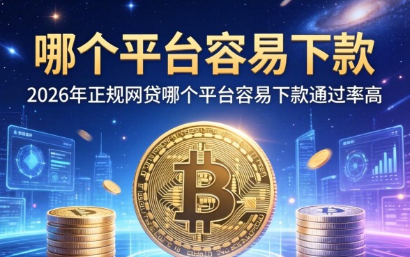 哪个平台容易下款,2026年正规网贷哪个平台容易下款通过率高